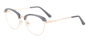 Prescription Glasses Harper Black Gold